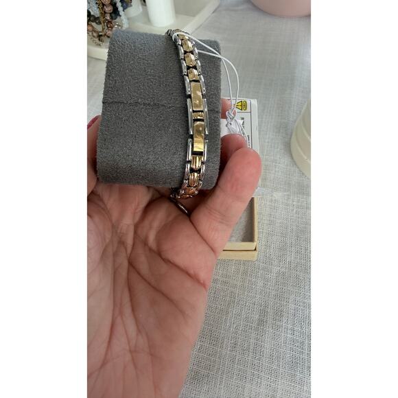 Armitron Women’s Two-Tone Diamond Watch New with Box & Booklet
